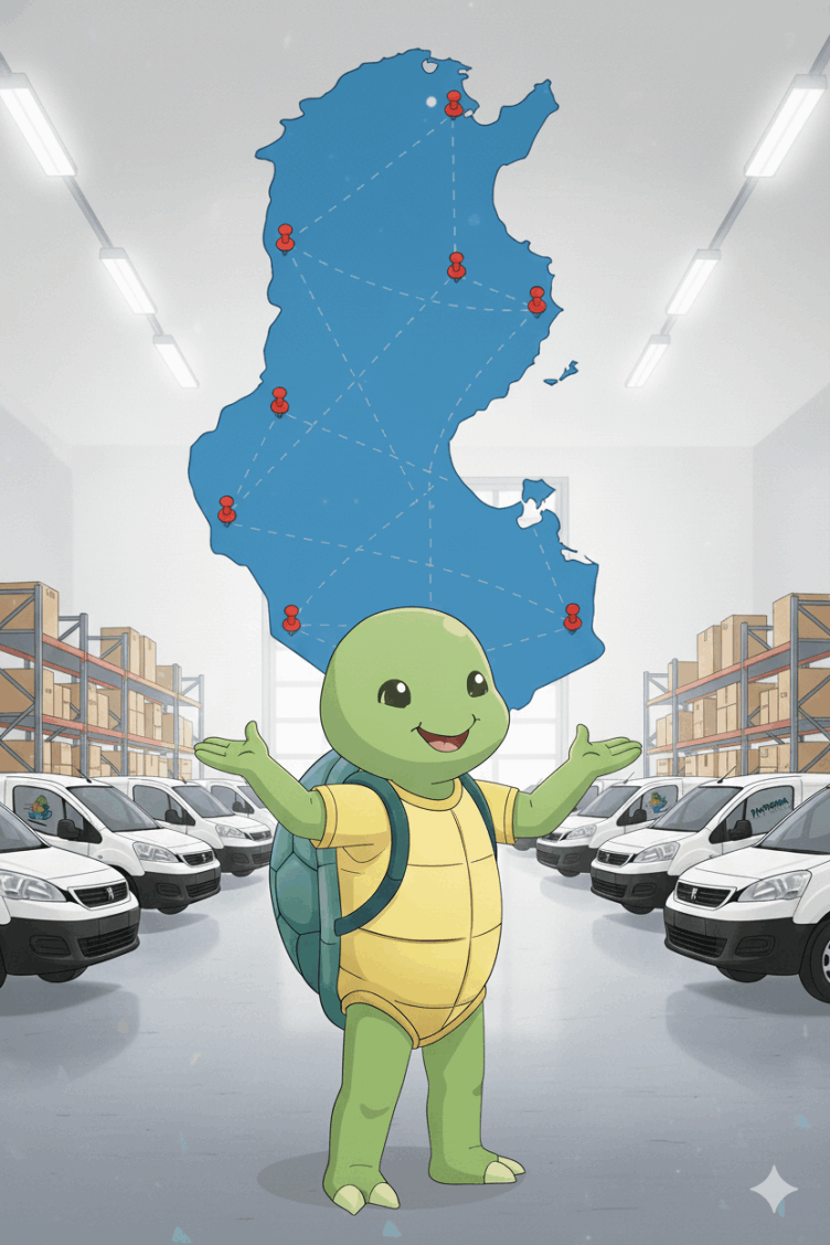 Livraison à Domicile Fakroun Express 24 gouvernorats